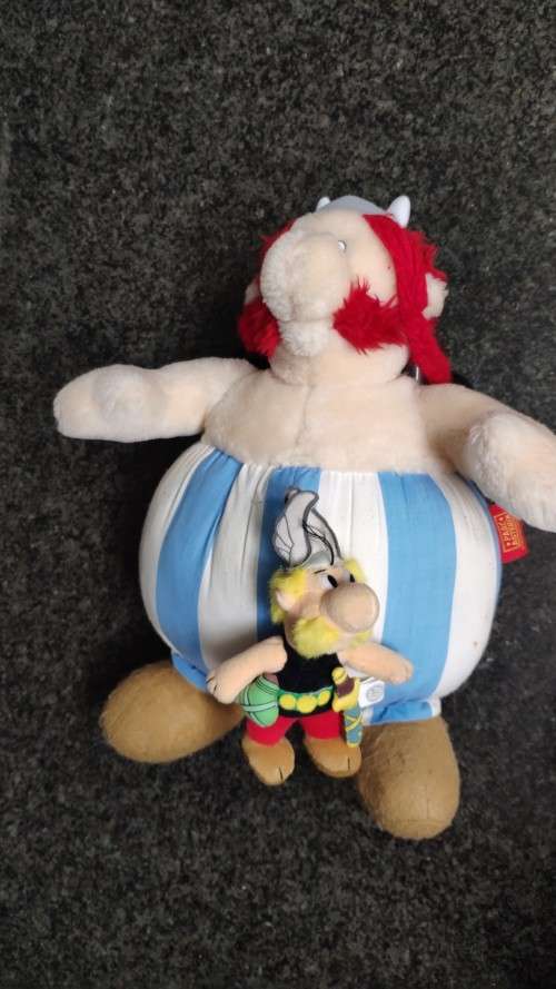 Asterix and Obelix plush toys