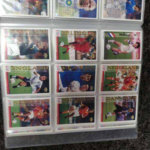 Complete Upper Deck World Cup USA 1994 trading cards