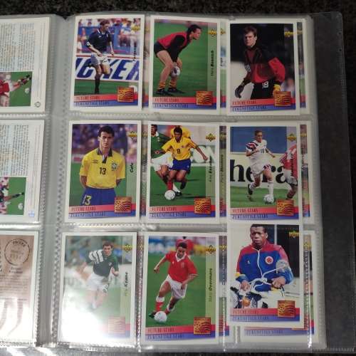 Complete Upper Deck World Cup USA 1994 trading cards
