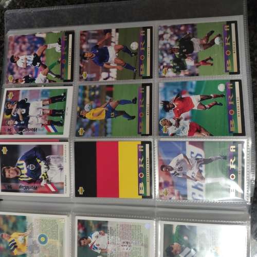 Complete Upper Deck World Cup USA 1994 trading cards
