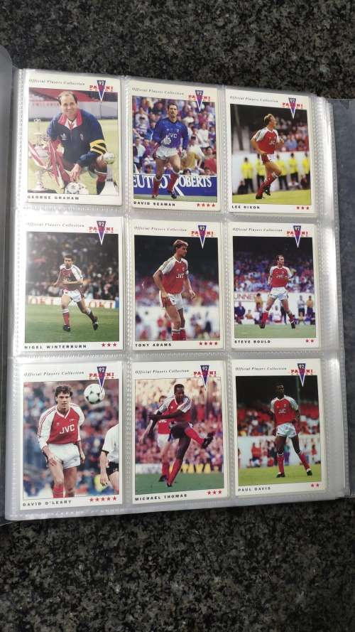 Panini 92 Complete set of Official Players Collection - Football/Soccer