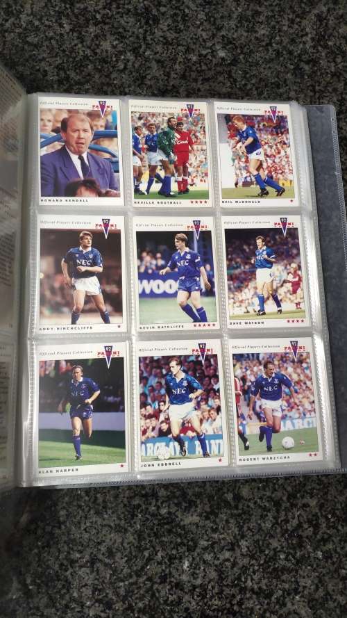 Panini 92 Complete set of Official Players Collection - Football/Soccer