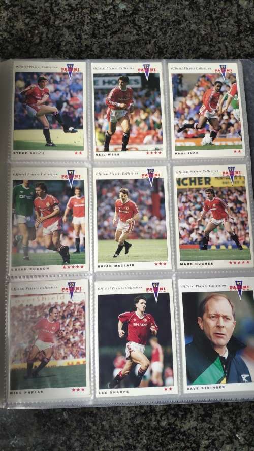 Panini 92 Complete set of Official Players Collection - Football/Soccer