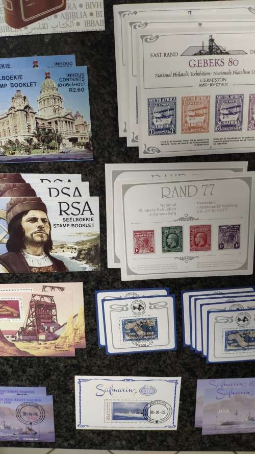 Booklets and Mini-sheets (>100) Mint and CTO