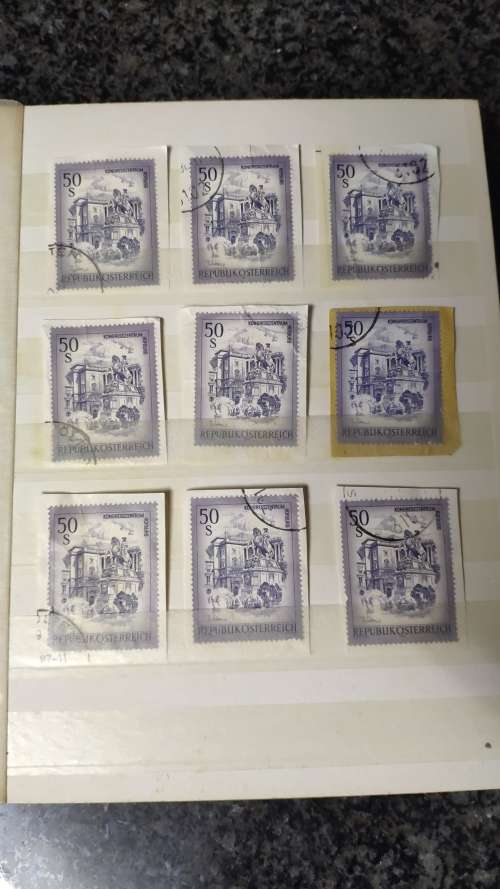 Austria - Small selection in album