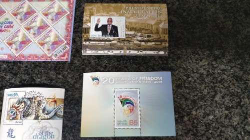 Lot of mini sheets, strips and one booklet