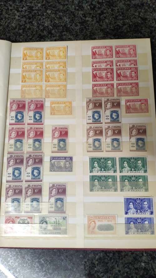 St Helena small selection in Album
