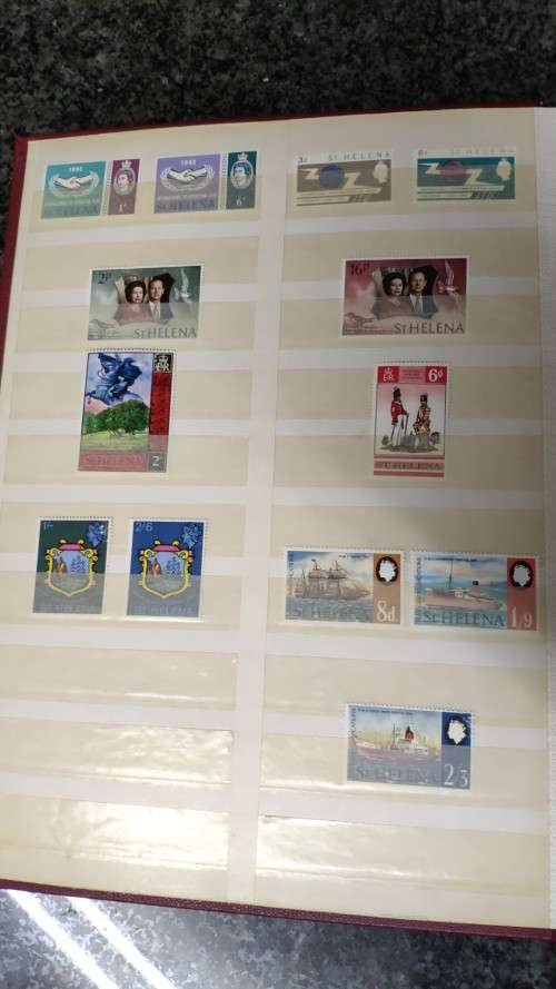 St Helena small selection in Album
