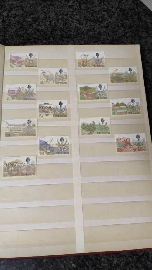 St Helena small selection in Album