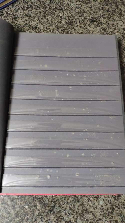 Four used Albums - All empty. No stamps