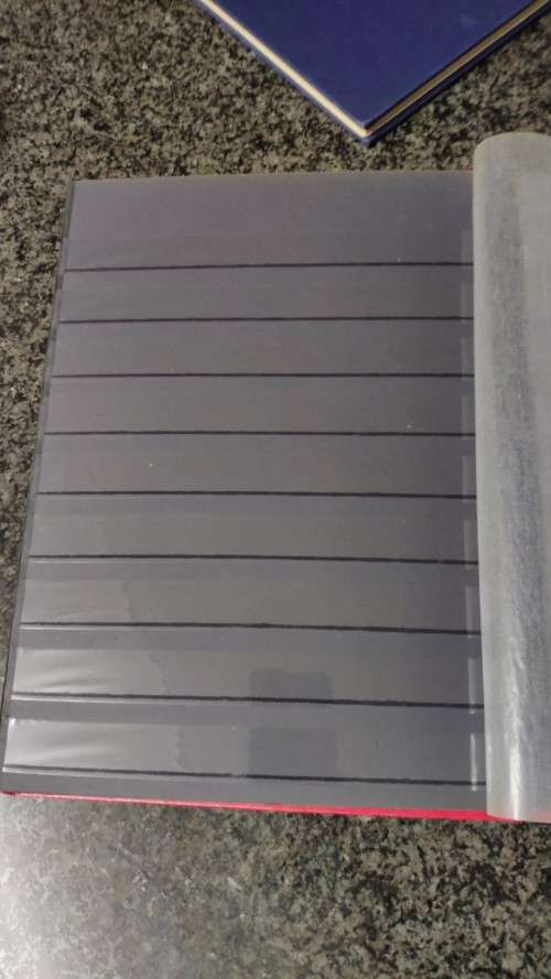 Four used Albums - All empty. No stamps