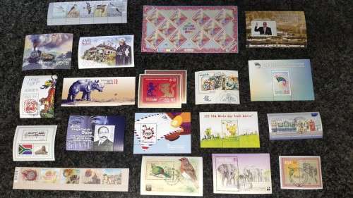 Lot of mini sheets, strips and one booklet