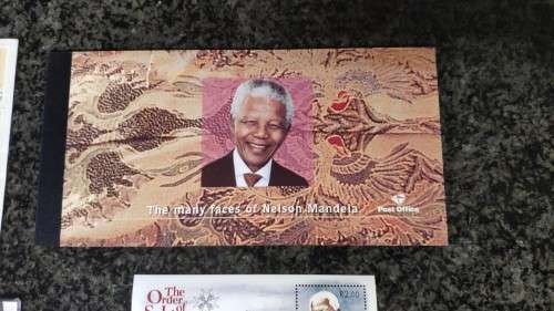 Mandela Lot - Booklet, FDC and mini sheets
