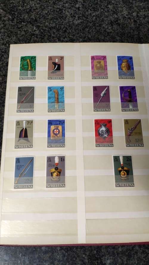 St Helena small selection in Album