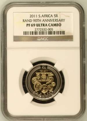 2011 S.Africa 5R 90th Anniversary by NGC ( 2nd Highest )