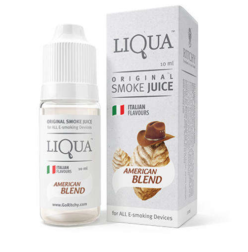 30ml Liqua American Tobacco Flavoured E Liquid 24mg