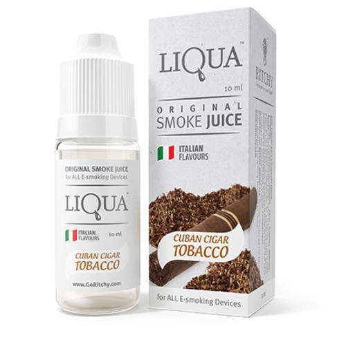 30ml Liqua Cuban Cigar Flavoured E Liquid 24mg