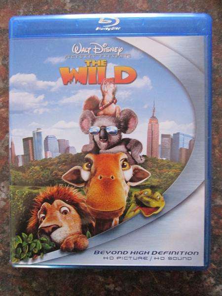 THE WILD BLUE RAY brand new and brand new TANGLED BLUE RAY AND DVD COMBO SET 2 DISC