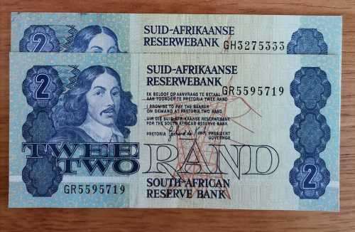 OLD SA R2 BANKNOTES