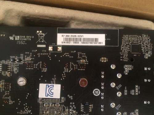 MSI R7 360 AMD Graphic Card 2GB GDDR5 Over Clock Edition