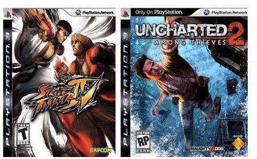 PS3 Game. Street Fighter 4 or Uncharted 2!! You choose