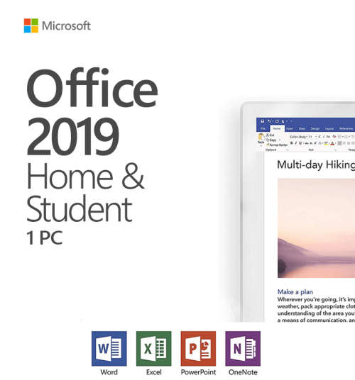 Office 2019 Home and Student Original Key, Lifelong Activation