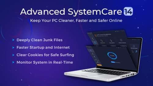 IObit Advanced System Care 14 PRO 1 Year 3PC Key Original