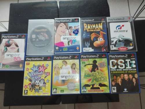 Lot of 9 PS 2 Games