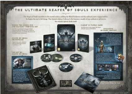 Diable III Reaper of Souls Collectors Edition Brand New Sealed PC