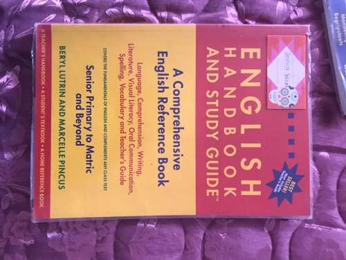 2x Handbook And Study Guide English And Afrikaans