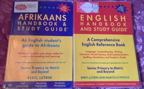 2x Handbook And Study Guide English And Afrikaans