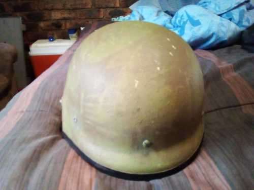 SADF helmet kevlar, SADF plastic inner for steel helmet and SANDF bush hat