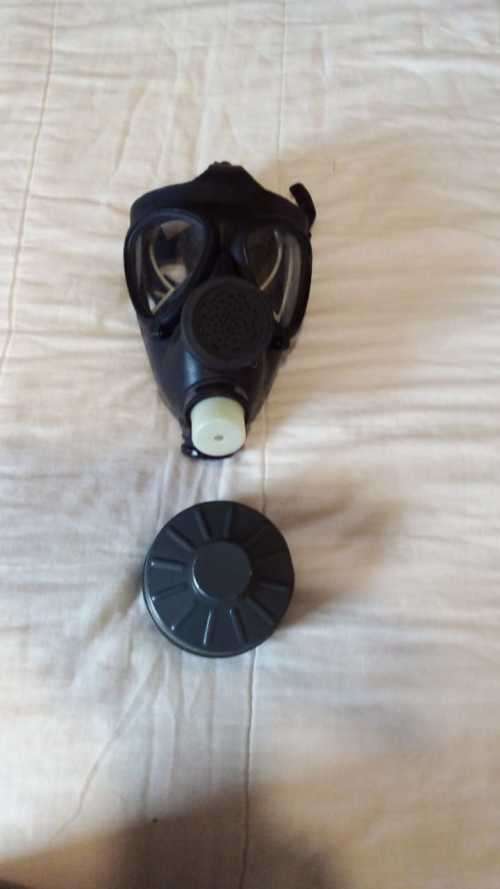 Military full face gas mask