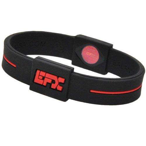 EFX  PERFOMANCE WRISTBAND - XS (black with yellow print)