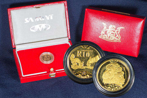 Limited Edition (400) 1/10 Proof Kruger Rand 2011 Natura Series (Lion)