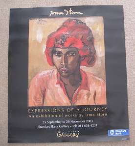 IRMA STERN Exhibition Poster - mint condition