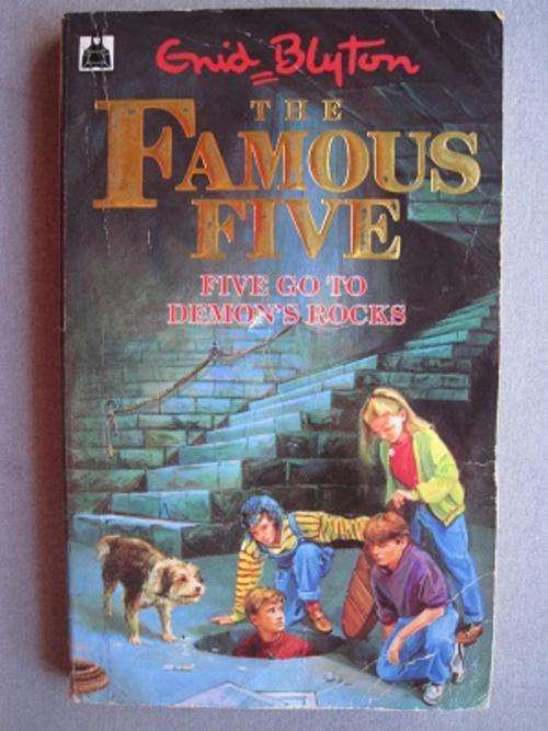 The Famous Five : Five go to Demon Rocks, by Enid Blyton