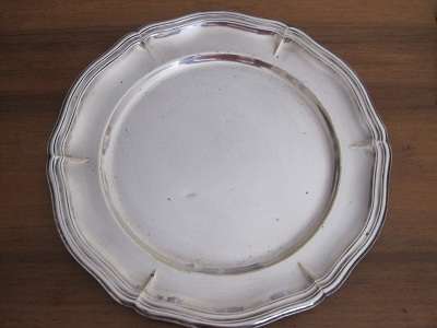 Silver plated platter