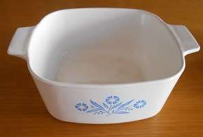 Blue cornflower corningware dishes - no lids