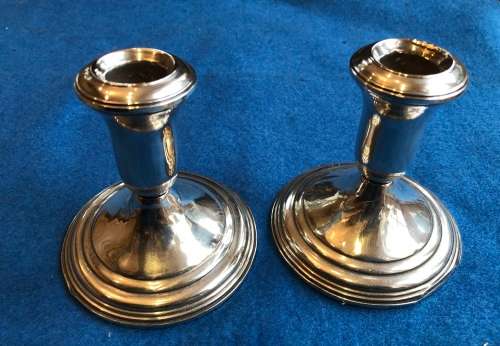 Sterling Silver Candlesticks (pair)
