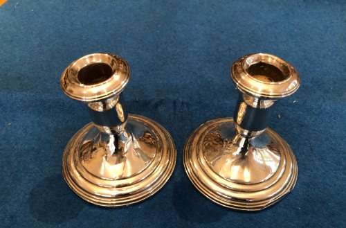 Sterling Silver Candlesticks (pair)