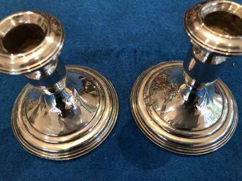 Sterling Silver Candlesticks (pair)