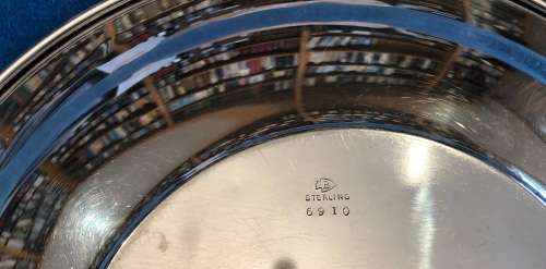 Sterling silver platter (marked Sterling)