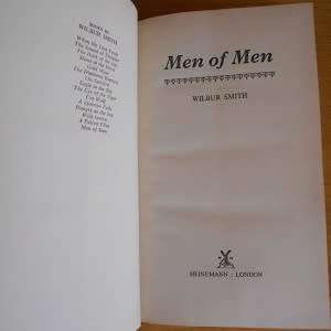 Men of Men, by Wilbur Smith (1st ed. Hardcover)