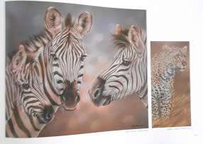 LISA HALSTEAD (SA Wildlife Artist): Out of the Meek, comes the Wild