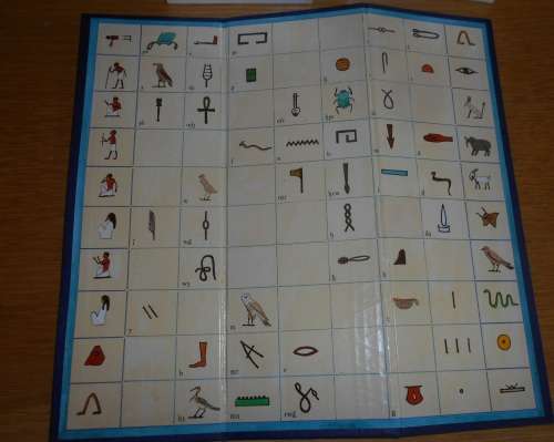 THE HIEROGLYPHS GAME