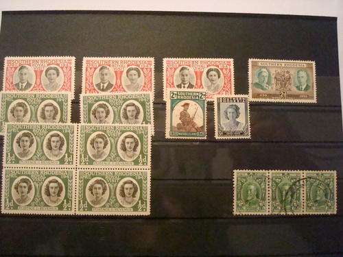 SOUTHERN RHODESIA...MINT&USED R1 START...