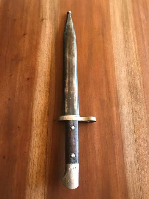 Turkish 1935 Mauser Bayonet