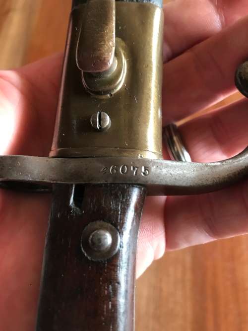 Brazilian 1908 Mauser Bayonet