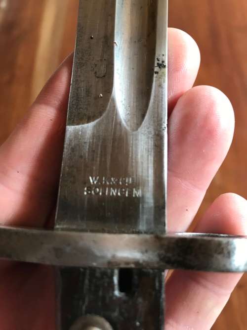 Brazilian 1908 Mauser Bayonet